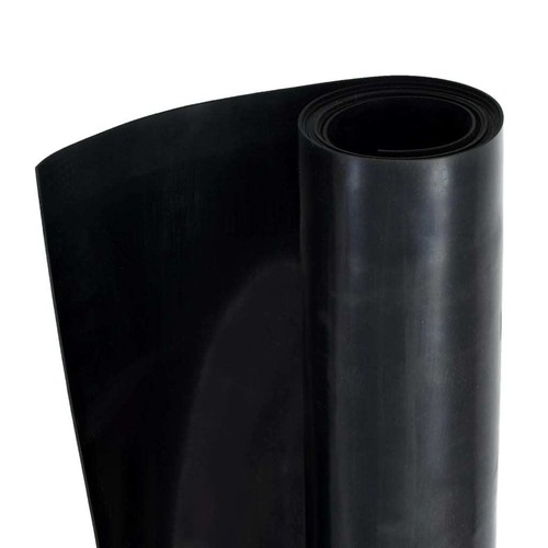 3mm solid black rubber sheet - 3mm,