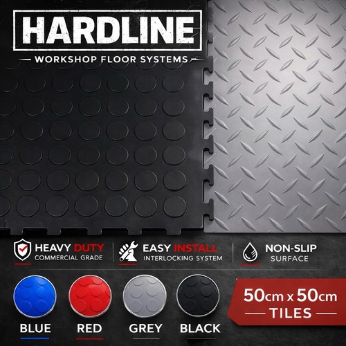 Garage floor tiles workshop - garage,