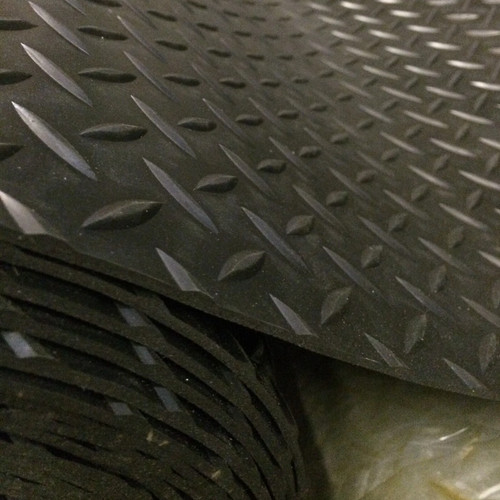 Rubber flooring matting 3mm - rubber,
