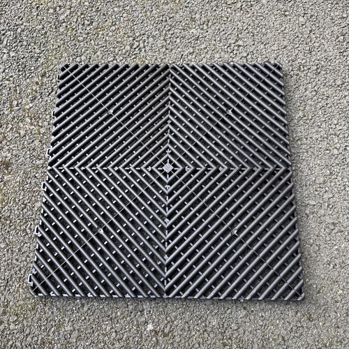 Garage flooring tiles - garage, vented
