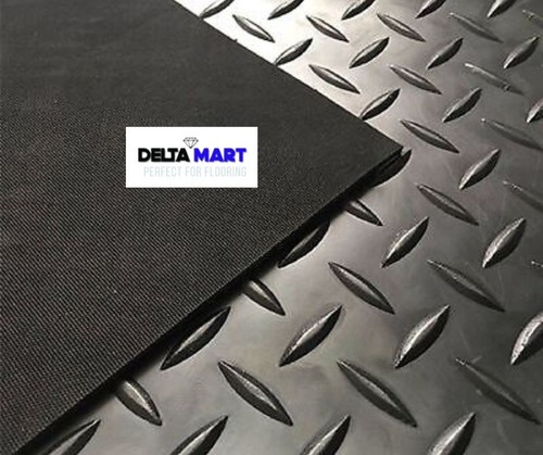 Rubber matting checker plate - rubber,